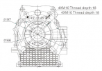   Loncin LC2V78FD-2 (H type) D25 / 20 /   / 14,7  / 3600 . / 678 3 / V- / 2-  -  -     