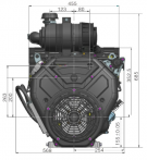   Loncin LC2V90FD  (B type)   ( Honda / J609B) / 10 /  / 25  / 3000 . / 999 3 / V- / 2-  -  -     