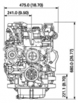   KUBOTA V2607 DI-T ( 49.2  / 66 .. / 2700 . ) -  -     