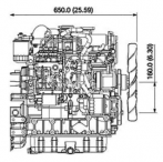   KUBOTA V2607 DI-T ( 49.2  / 66 .. / 2700 . ) -  -     