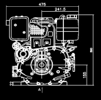  Loncin Diesel D460FD (A1 type) D25 5 -  -     
