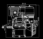  Loncin LC 170F-2 (A type) D20 -  -     