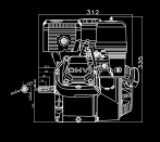  Loncin G160F (A type) D20 -  -     